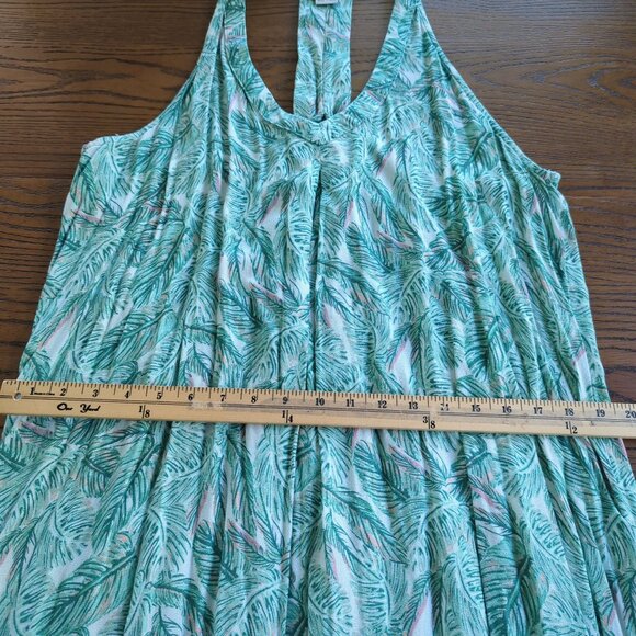 Bob Timberlake sleeveless summer Tropical Maxi dress size XL tall - Picture 15 of 16